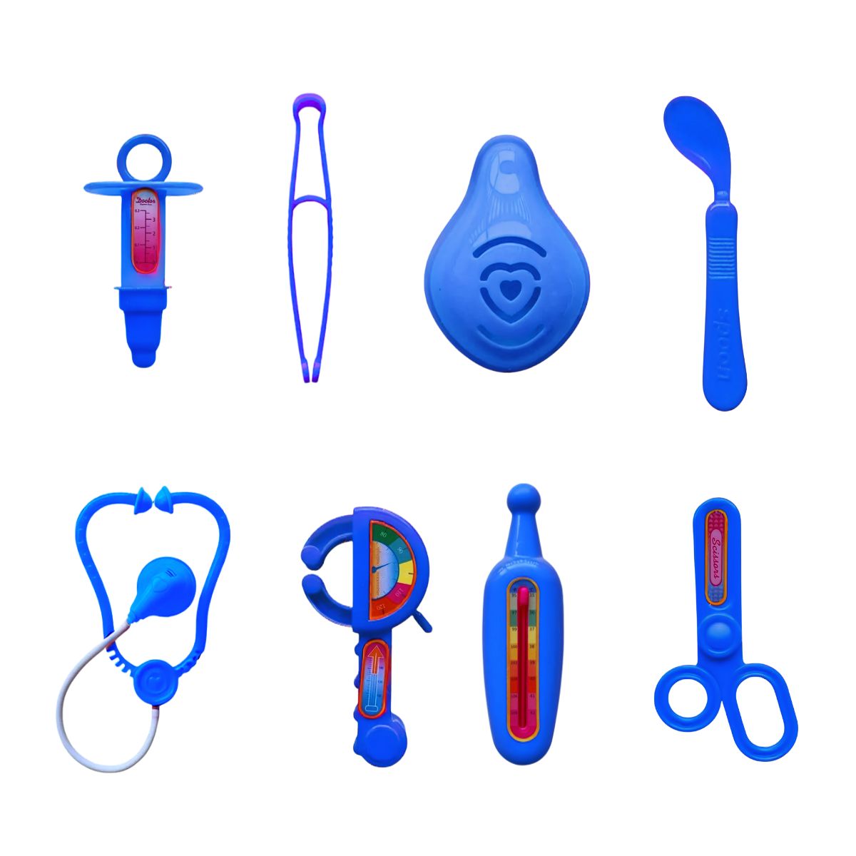 Brinquedo Kit Maleta Médico Infantil Azul - Ark Toys Brinquedo Kit Maleta Médico Infantil Azul - Ark Toys